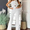Elegant Jumpsuit for Women Dressy Sexy Off Shoulder Wide Leg Pant Suit One Piece Party Outfits