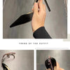 Luxury Crystal Sequined Women Pumps Elegant Thin High heels Spring Summer Fashion Chains Party Shoes Sexy Wedding Bridal Shoes