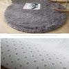 Plush round carpet living Room Decoration Children's Bedroom fluffy white carpet non-slip blanket bedside design Room play mat
