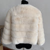 Damenmode Kunstpelzmantel superheiß Herbst Winter Damen kurze Kunstfuchsjacke flauschig hohe Qualität 7XL Damen Pelzmäntel