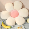 Stuffed Six Petal Flower Cushion Plush Pillow Toy Soft Cartoon Plant Stuffed Doll Chair Cushion Sofa Kids Lovers Birthday Gifts