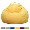 Lazy Sofas Cover Chairs Without Filler Adults Bean Bag Chair Couch Living Room Bedroom Home Tatami Lounger Seat