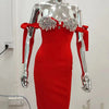 Women's Summer Style Ladies HL Bandage Dress Strap Fashion Sexy Bodycon Mini Dress Evening Party Dress High Quality Vestido