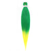 Pre-stretched Braids Synthetic Hair Professional Itch Free Hot Water Setting Fiber 30'' Ombre Yaki Texture Braid Hair Extensions