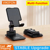 Foldable Mobile Phone Holder Stand Tablet Desk Mount Table Flexible Adjustable Desktop Live Lazy Bracket Support For All Phones