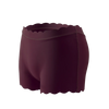 Women's Panties Seamless Sports Wavy Edge Silk Satin Boxers Underwear Female Lovely Briefs Cozy Lingerie Intimate Underpants