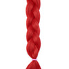 S-noilite Box Braiding Hair Pre Stretched Ombre Jumbo Braids Synthetic Braiding Hair Red Pink Blue Gray 24 Inch Hair Extensions