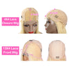 613 Bob Honey Blonde Lace Front Human Hair Wigs For Women Human Hair Remy Brazilian Cheap 13x4 Straight Short Bob Wig 10 14 Inch