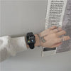 Technological LED Astro Watch for Women and Men Students Ins High Beauty Watches with Simple Fashion and Waterproof Electronics
