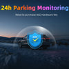 Develuck 10.26" Car DVR 350° Adjustable Carplay Android Auto Dash cam 4K Front&1080P Rear Camera Voice Control WIFI Dual lens FM
