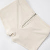 Weird Puss Lines Patchwork 2 Piece Set Women Zipper Cardigan Irregular Crop Top+Skinny Peach Hip Shorts Simple Sporty Streetweas