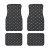 Car Floor Mats 4PCS Universal PU Leather Waterproof Auto Foot Pad Protector Carpet Front and Rear Mats Set Auto Accessories
