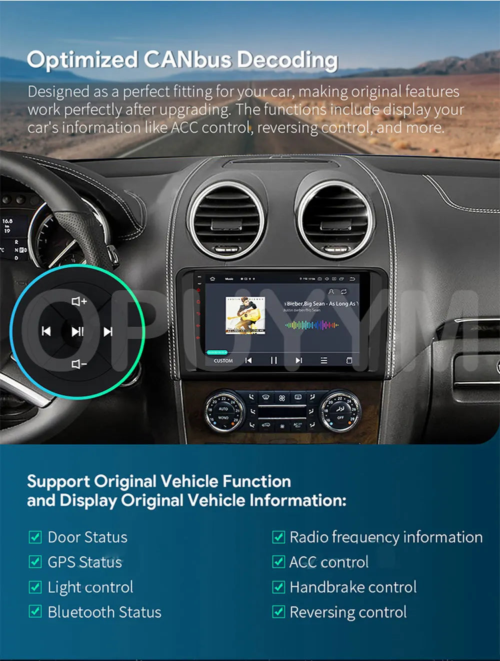 Android 14 Carplay Auto WIFI+4G Car Radio For Peugeot 308 T9 308S 2013 - 2017 Multimedia GPS Player Stereo 2din DSP Head Unit