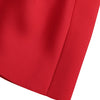 Fashion Halter A-line Deep V Off Shoulder Backless Birthday Women Red Mini Dress Sleeveless Ruched Princess Party Bodycon Robe
