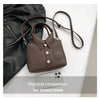 PU Square Compact Shoulder and Crossbody Bags Zipper Unique Design High Quality Hand Bags for Women 2025 Designer Style Bolso
