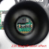 2XLED Watch Jeweler Repair Magnifier Head-Mounted Headband Adjustable Magnifying Head Eye Glasses Loupe Lens 8X 15X 23X