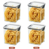 2/4PCS Sealed Jars Sets Stackable Kitchen Grain Srorage Sealed Containers Fridge Fresh Keep Boxes Seasoning Set Multigrain Tank