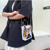 Evening Bags for Women 2024 New Fashionable Leather Shoulder Bag Woman Hard High Quality Hip Hop Party Luxury Designer Handbag