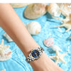 POEDAGAR Luxury Ladies Dress Watch Luminous Waterproof Week Date Woman Wristwatch Stainless Steel Women Quartz Watches reloj+box