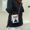 Evening Bags for Women 2024 New Fashionable Leather Shoulder Bag Woman Hard High Quality Hip Hop Party Luxury Designer Handbag