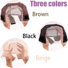 Female Headband Wig Cap Hd Lace Wig Cap For Wig Making U Part Wig Caps With Adjustable Velvet Wig Grip To Wear Wig Nude Hair Net