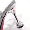 Spot Goods Red Color 2024 New Arrival Special Design Women Party Shoes Matching Bag Set For Luxury Wedding Party Women