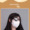 Lolita Gothic One Eye Mask Cosplay Anime Halloween Party Costumes Prop Fancy Dress Christmas Lady Girls Heart Eyewear Xmas Gifts