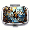 Travel Cases Lovely Colored Medicine Metal Jwelery Organizers Household Holder Iron Cabinet Small pill container