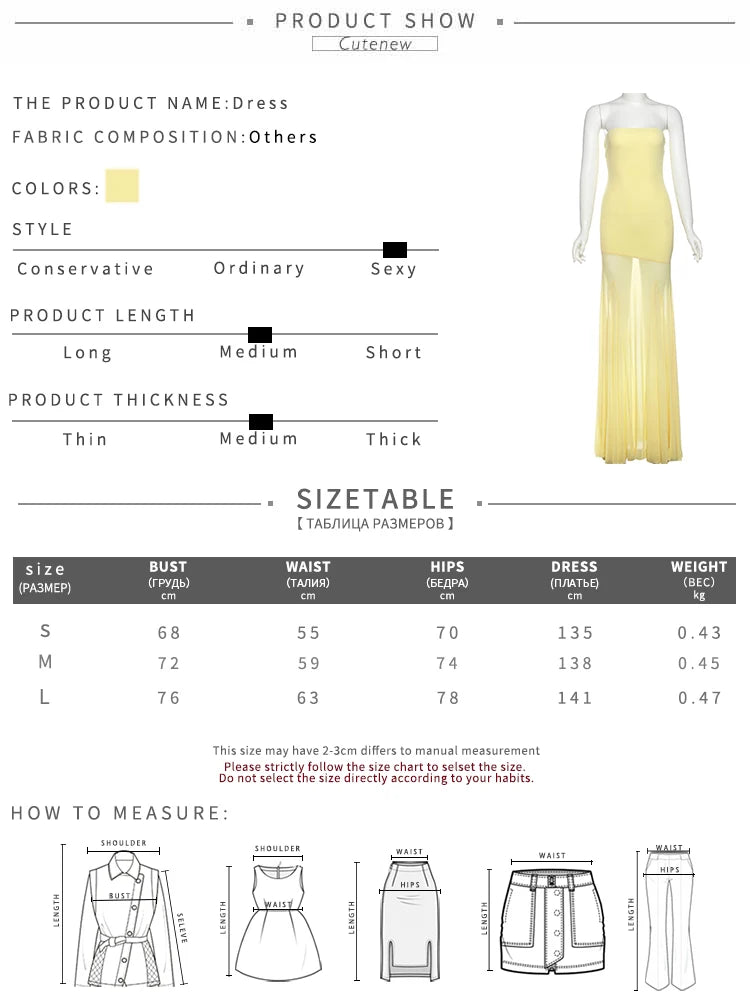 Weird Puss Patchwork See Through Dress Women Elegant Solid Pleated Strapless Sleeveless Backless Slim Banquet Party Vestidos