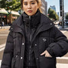 2024 Winter Korean Women Puffer Parkas Thick Warm Down Cotton Padded Coat Female Loose Outwear Clothes Short Jacket Overcoat