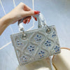 Luxury Women's Evening Bag Handmade Shiny Diamond Decoration Fashion Crossbody Shoulder Bags Women Handbags for Wedding Party