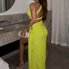 Dulzura Women 2024 Summer Tank Tops Long Skirts Party Club Vacation Two Piece Matching Sets Outfits Wholesale Items For Business
