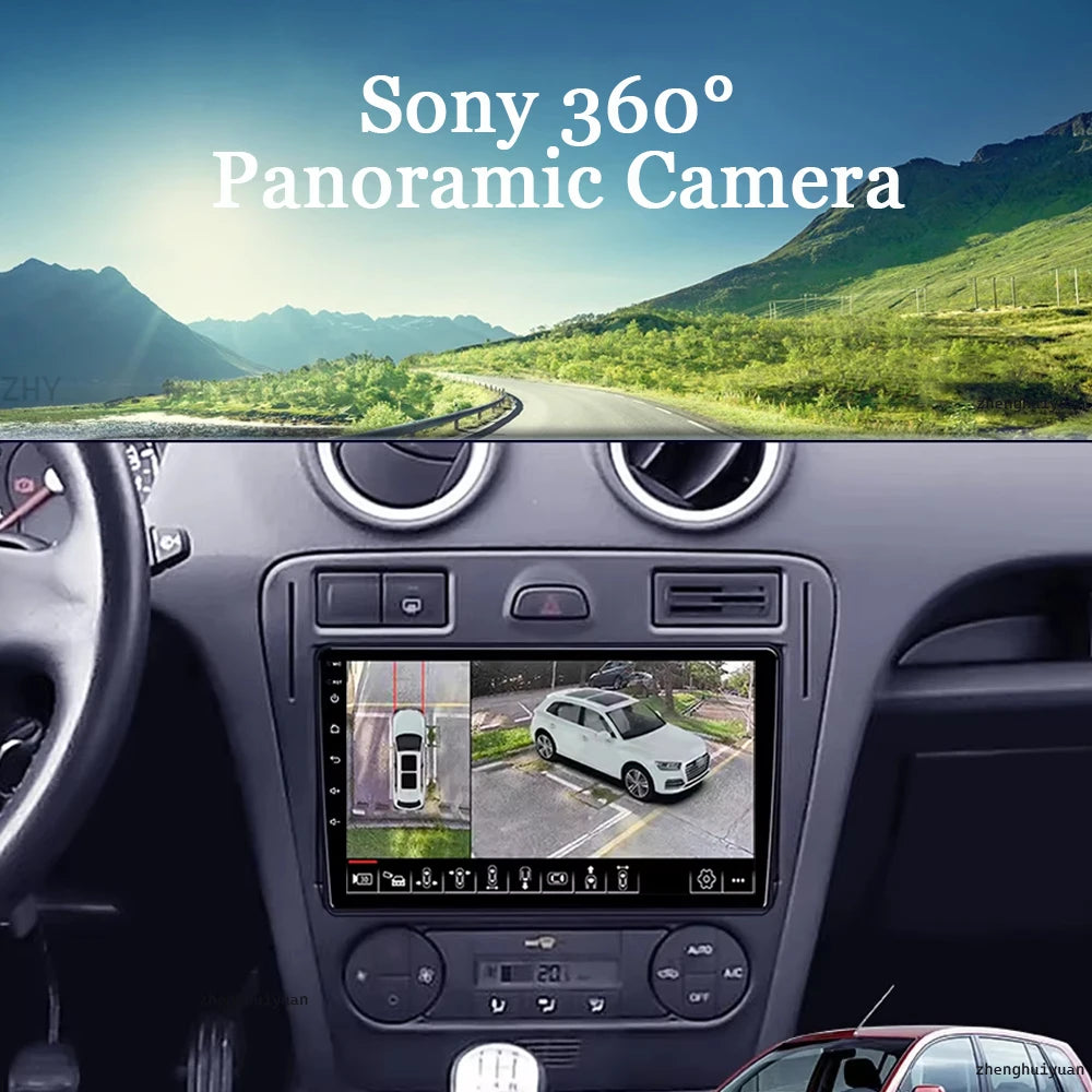 For Ford Fusion 1 2005 - 2012 Android 14 Carplay Auto Car Radio Multimedia Video Player Navigation GPS  No 2Din 2 Din DVD DSP 4G