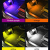 Neon LED Car Interior Ambient Foot Strip Light Accessories Back light Remote App Music Control Auto Decorative Atmosphere Lamp