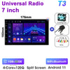 Universal 7 9 10″ 2 din Android 12 Car Radio Multimedia Video Player For Nissan Kia Honda Toyota Volkswagen 4G DSP Carplay Auto