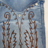 2025 Summer Fashion Woman Vintage Embroidery Denim Trousers Casual High Waist Straight Leg Jeans Women Street Clothes Jean Pants