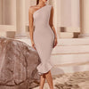 Elegant Bandage Dress Luxury Party Evening Club Night Cocktail Modest Holiday Bodcyon Celebrity Woman Clothes High Quality