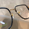 Transparent Computer Glasses Frame Women Men Anti Blue Light polygon Eyewear Blocking Glasses Optical Spectacle Eyeglass