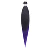 Pre-stretched Braids Synthetic Hair Professional Itch Free Hot Water Setting Fiber 30'' Ombre Yaki Texture Braid Hair Extensions
