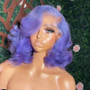 UStyleHair 613 Blonde Bob Lace Hair Lace Front Short Wave Wig Side Part Synthetic Front Wig Heat Resistant Synthetic Hair Daily
