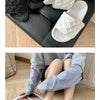 Ladies Magic Sticker Flat Slippers 2025 Summer New Designer Luxury Sandals for Women Elegant Home Flat Slippers Zapatos De Mujer