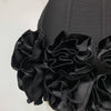 Women Sexy Strapless Flower Prom Gown Mini Dress Celebrity Red Carpet Fashion Evening Party Celebrate Birthday Club Dresses