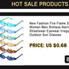 Square Rimless Sunglasses Women Men Cut Edge Golden Leopard Small Frame Sun Glasses Designer Retro Shade Eyewear UV400 oculos