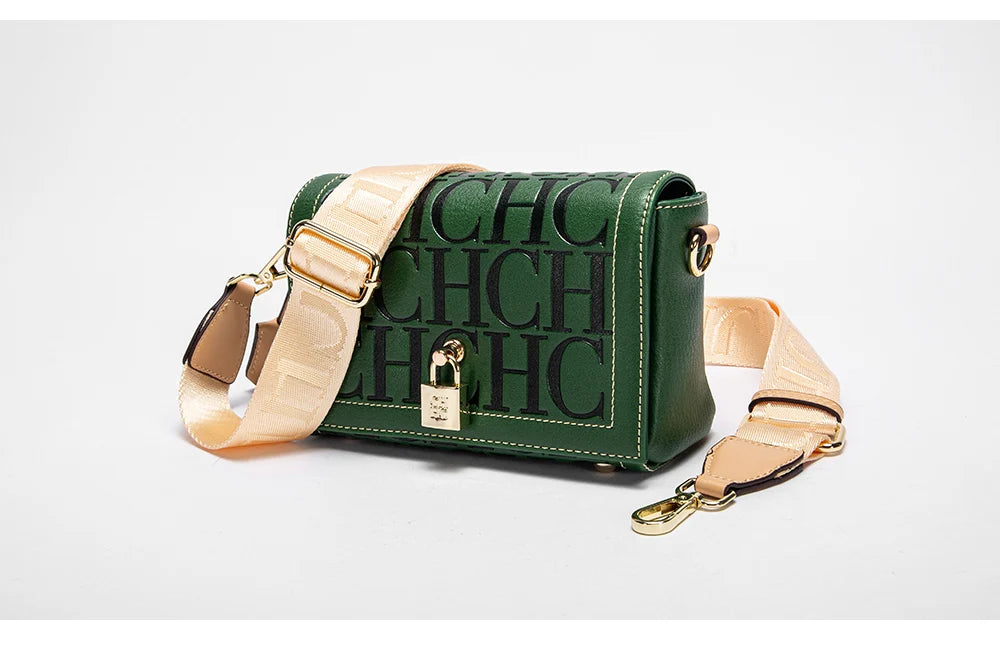 Fashionable Classic Light Luxury Design Exquisite Craftsmanship Women's New Shoulder Bag Letter PU Material Crossbody Bag