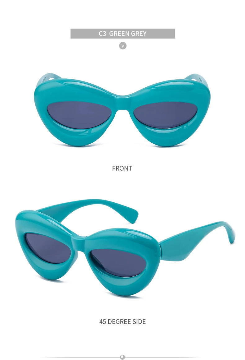 Cat Eye Sunglasses Women Sexy Lip-Shaped Sun Glasses for Female New In Fashion Punk Sunglass Men Gafas De Sol Trending Products