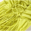 Strapless Ribbon Maxi Dress Women Elegant Sleeveless Backless Pleated Party Dresses Female 2025 Summer Sexy Lady Evening Vestido