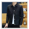 Men Jacket Fashion loose lapel-up Spring Autumn retro men Coat Casual Cargo jacket Solid Color Loose male Outerwear
