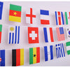 2026 14x21cm   48pcs  Country Flag NEW Football  Countries Flag Bunting National String Banner Event Garlands decoration