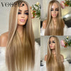 Highlight Brown Honey Blonde Brazilian Virgin Human Hair Lace Closure Wigs Transparent Lace Front Women Wig Pre Plucked On Sale