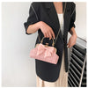 Glittering Chain Plaid Pattern Evening Bag For Women Bow Decor Shoulder Bag, Fashionable Elegant Clutch, Women‘s Crossbody Bag